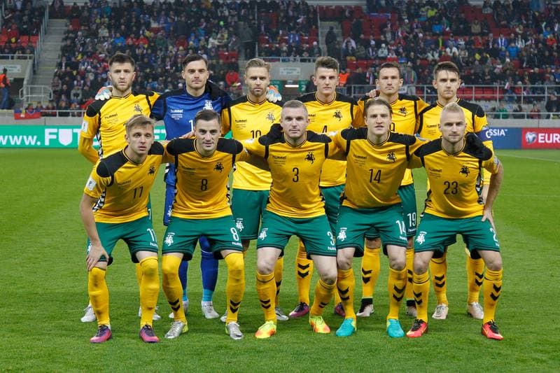 Football. World Cup Qualifiers. Slovakia - Lithuania. 11.11.2016