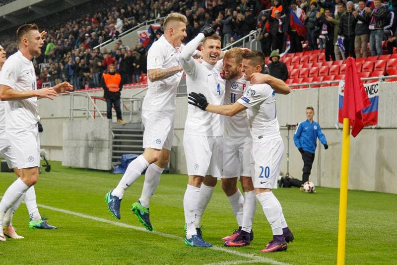 Football. World Cup Qualifiers. Slovakia - Lithuania. 11.11.2016