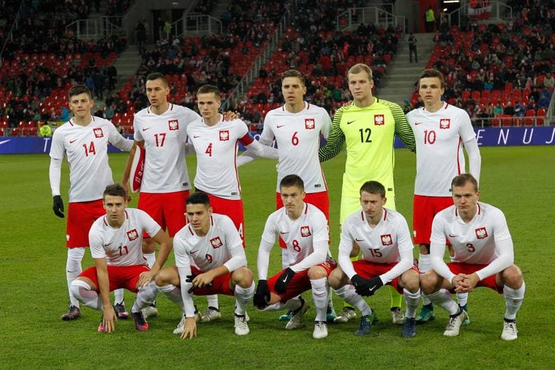 Football. International Friendly. Poland U21 - Germany U21. 15.11.2016