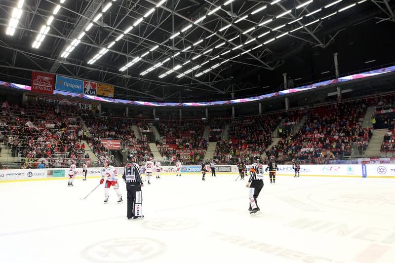 Ice Hockey. Tipsport Extraliga. Ocelari Trinec - HC Verva Litvinov. 06.01.2019
