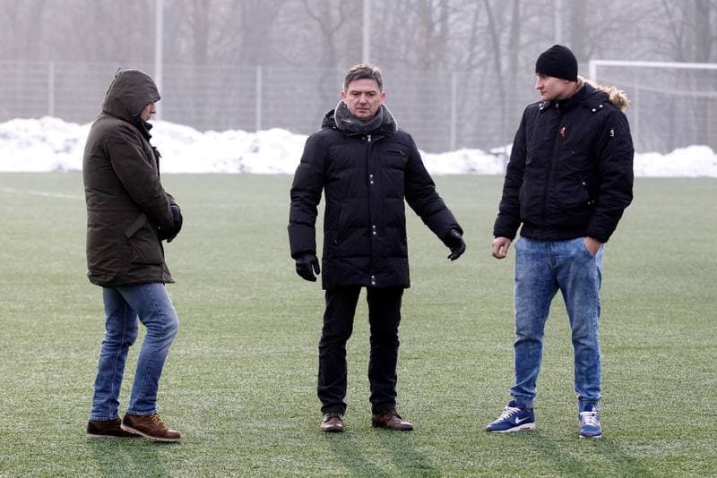 Football. Sparing. Ruch Chorzow - Odra Opole. 21.01.2017