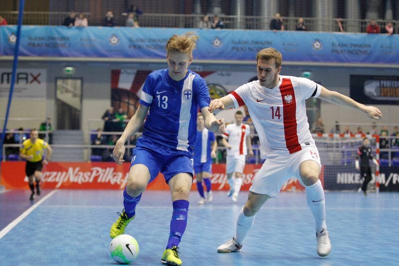 Futsal. Turniej Czterech Panstw. Polska - Finlandia. 28.01.2017
