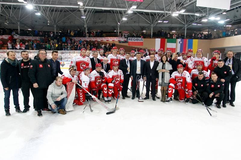 Ice Hockey. Euro Ice Hockey Challenge. Poland - Italy. 11.02.2017