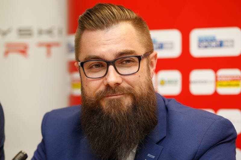 Football. GKS Tychy. Press Conference. 16.02.2017