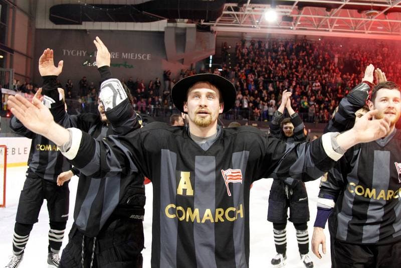 Ice Hockey. Polska Hokej Liga. GKS Tychy - Comarch Cracovia. 02.04.2017