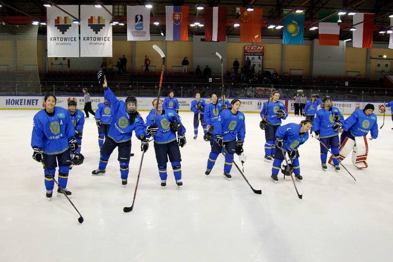 Ice Hockey. Women's World Championship. Latvia - Kazakhstan. 11.04.2017