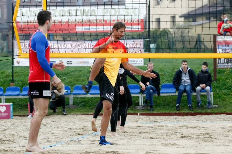 Beach Volleyball. Mariusz Prudel. Training. 06.05.2017