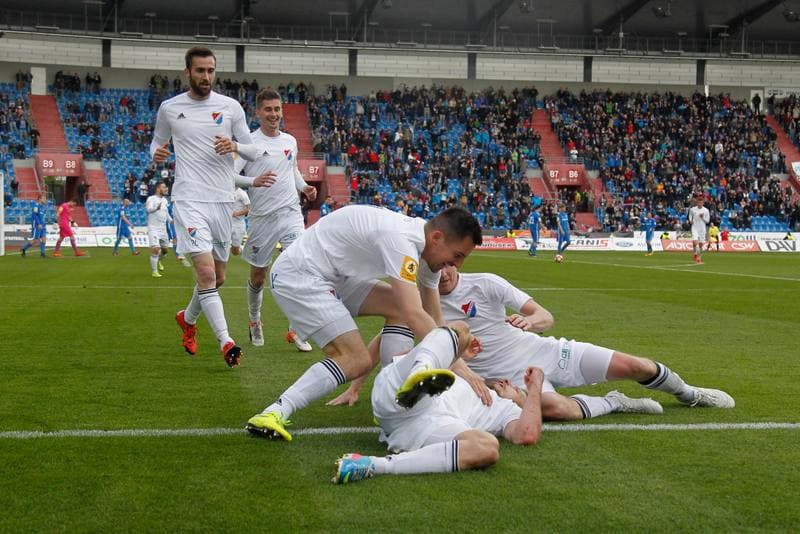 Football. Fortuna Narodni Liga. MFK Vitkovice - Banik Ostrava. 10.05.2017