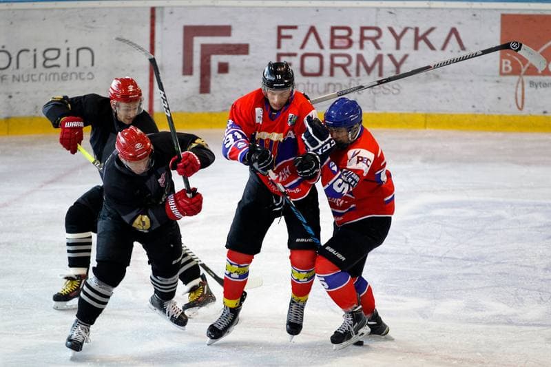 Ice Hockey. Sparing. Polonia Bytom - Comarch Cracovia. 15.08.2017