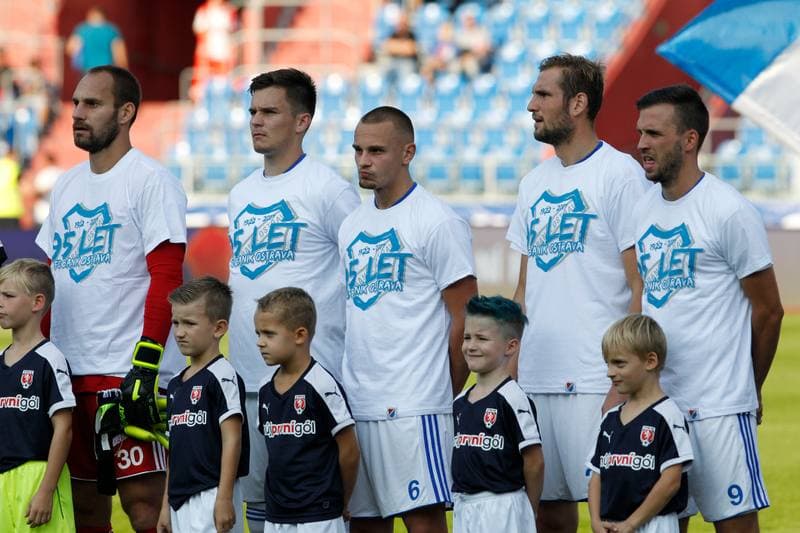 Football. HET Liga. Banik Ostrava - FK Jablonec. 09.09.2017