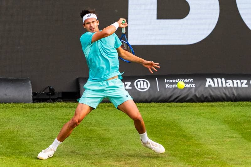 Tennis. BOSS OPEN. Yannik Hanfmann - Aleksandar Kovacevic. 09.06.2026