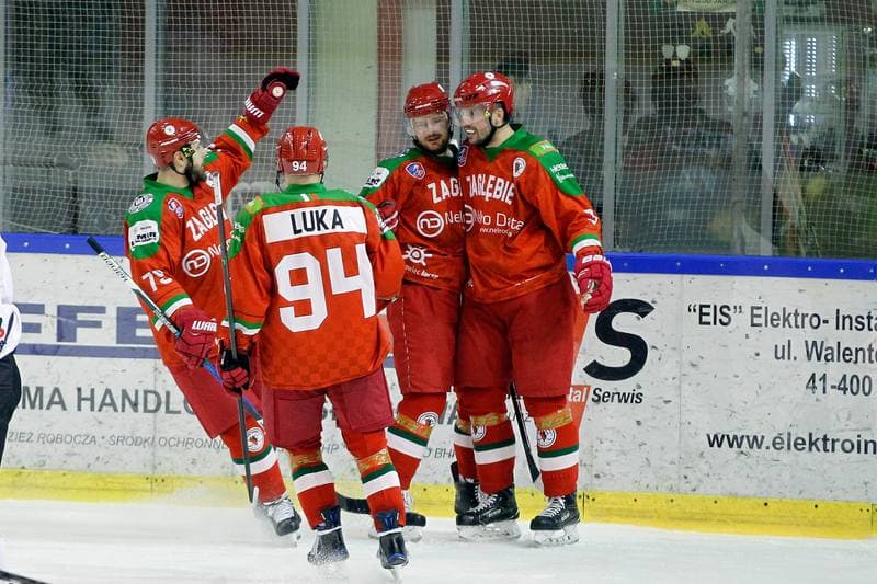 Ice Hockey. Polska Hokej Liga. Naprzod Janow - Zaglebie Sosnowiec. 23.02.2019
