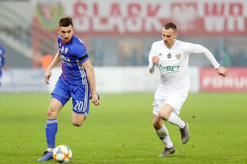 Football. Lotto Ekstraklasa. Piast Gliwice - Slask Wroclaw. 01.03.2019