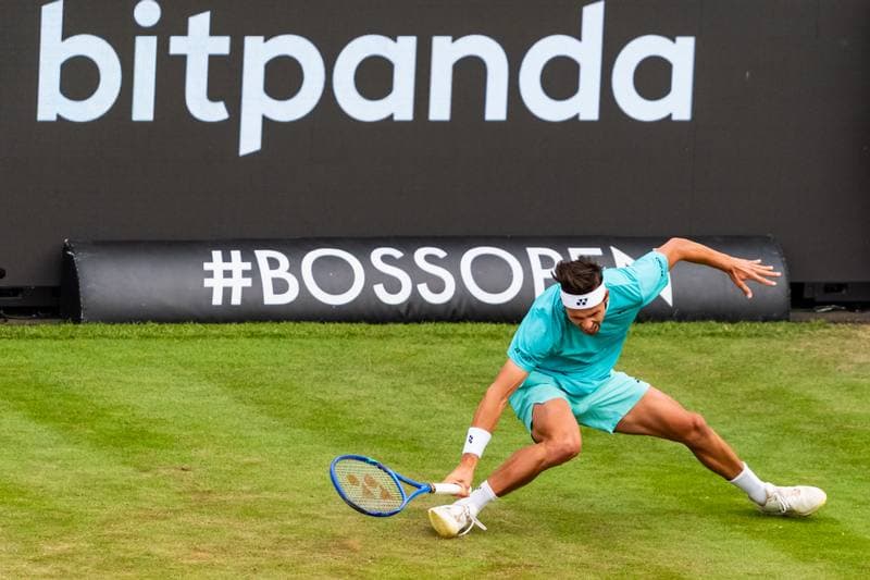 Tennis. BOSS OPEN. Yannik Hanfmann - Aleksandar Kovacevic. 09.06.2026