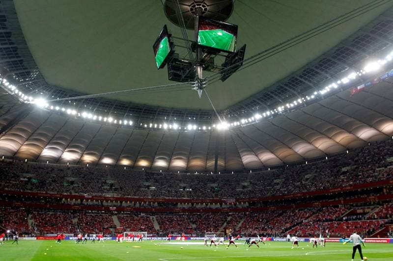 Football. Euro 2020 Qualifiers. Poland - Latvia. 24.03.2019