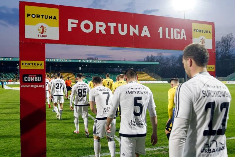 Football. Fortuna I Liga. GKS Katowice - Chojniczanka Chojnice. 03.04.2019