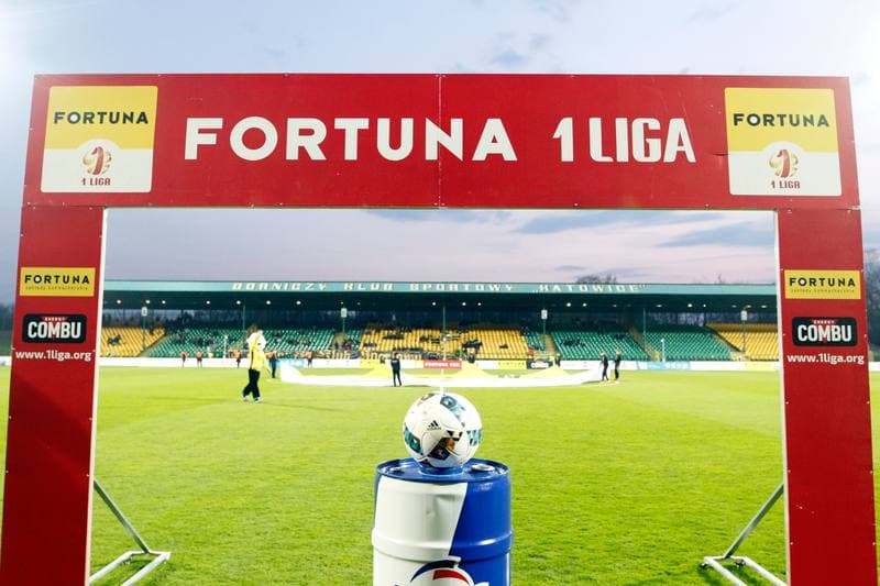 Football. Fortuna I Liga. GKS Katowice - Chojniczanka Chojnice. 03.04.2019