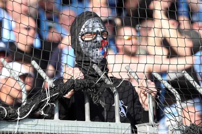 Football. Fortuna Liga. MSK Zilina - Slovan Bratislava. 14.04.2019