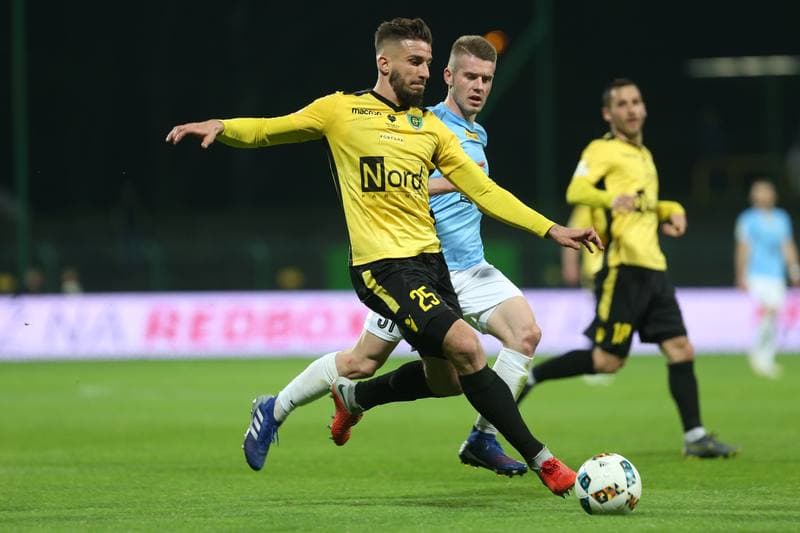 Football. Fortuna I Liga. GKS Katowice - Stomil Olsztyn. 24.04.2019