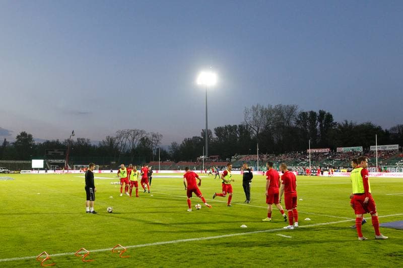 Football. Lotto Ekstraklasa. Zaglebie Sosnowiec - Wisla Krakow. 25.04.2019