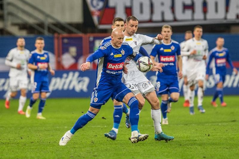 Football. Fortuna Puchar Polski. Piast Gliwice - Gornik Zabrze. 09.02.2022