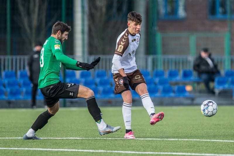 Football. Sparing. GKS Katowice - Garbarnia Krakow. 12.02.2022