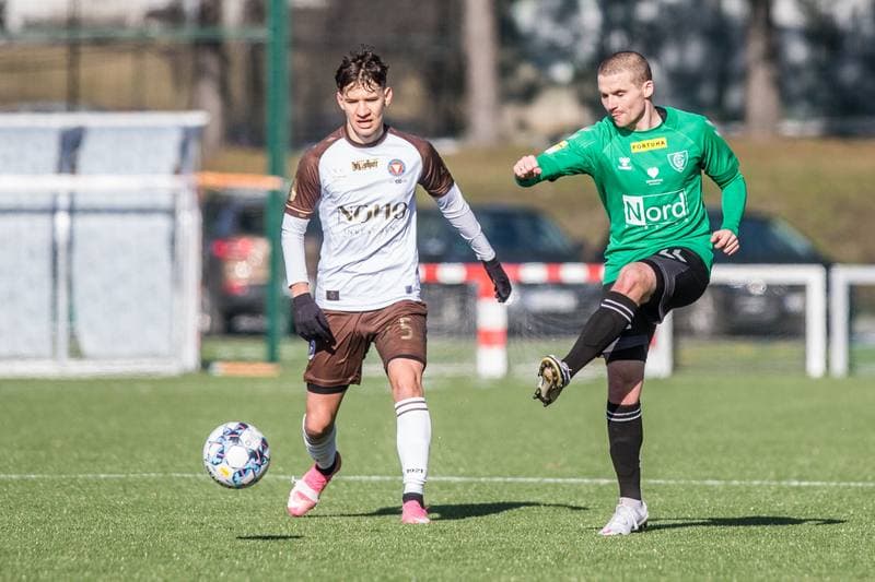 Football. Sparing. GKS Katowice - Garbarnia Krakow. 12.02.2022