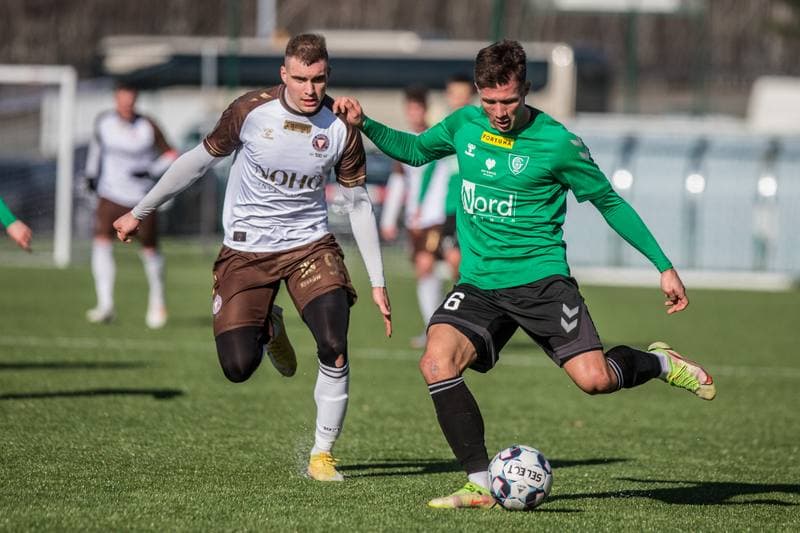 Football. Sparing. GKS Katowice - Garbarnia Krakow. 12.02.2022