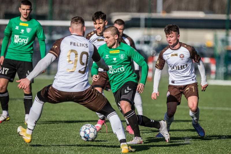 Football. Sparing. GKS Katowice - Garbarnia Krakow. 12.02.2022