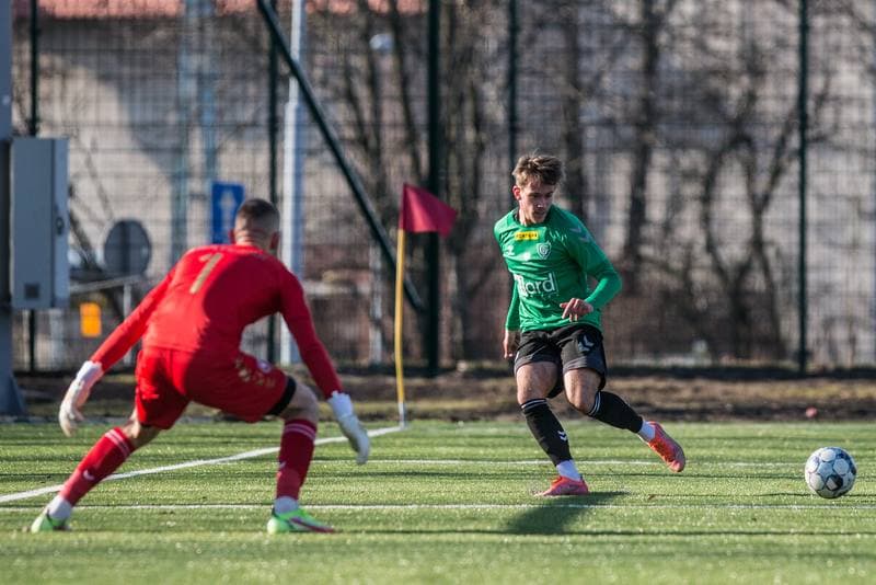 Football. Sparing. GKS Katowice - Garbarnia Krakow. 12.02.2022