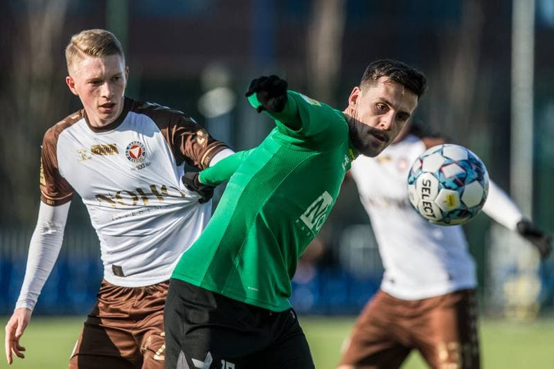 Football. Sparing. GKS Katowice - Garbarnia Krakow. 12.02.2022