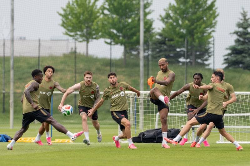 Football. World Cup 2026. Canada. Training. 09.06.2026