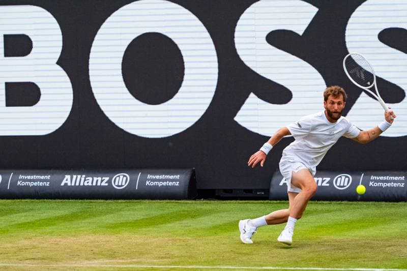 Tennis. BOSS OPEN. Yannik Hanfmann - Aleksandar Kovacevic. 09.06.2026