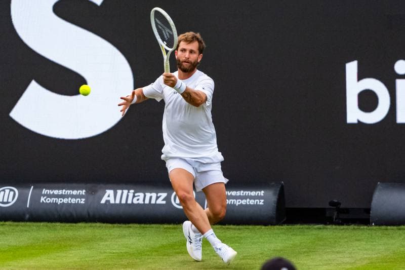 Tennis. BOSS OPEN. Yannik Hanfmann - Aleksandar Kovacevic. 09.06.2026