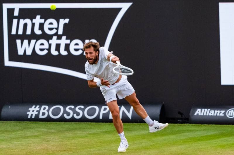 Tennis. BOSS OPEN. Yannik Hanfmann - Aleksandar Kovacevic. 09.06.2026