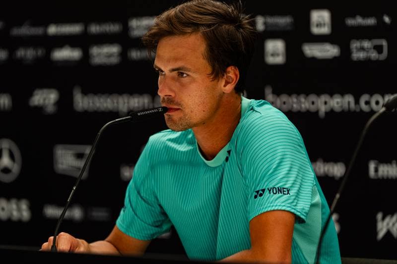 Tennis. BOSS OPEN. Yannik Hanfmann - Aleksandar Kovacevic. 09.06.2026