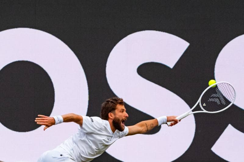 Tennis. BOSS OPEN. Yannik Hanfmann - Aleksandar Kovacevic. 09.06.2026