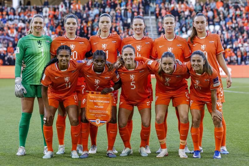Football. Women's World Cup Qualifiers. Netherlands - Poland. 09.06.2026