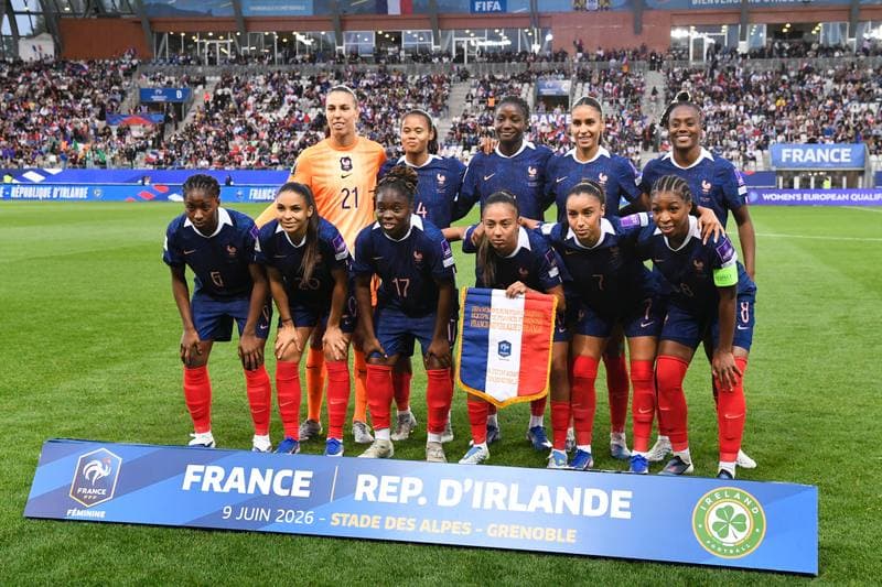 Football. Women's World Cup Qualifiers. France - Ireland. 09.06.2026