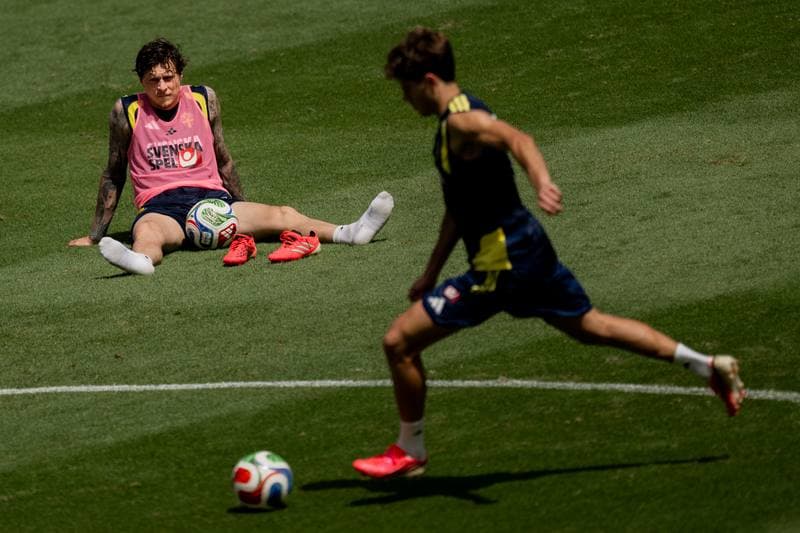 Football. World Cup 2026. Sweden. Training. 09.06.2026