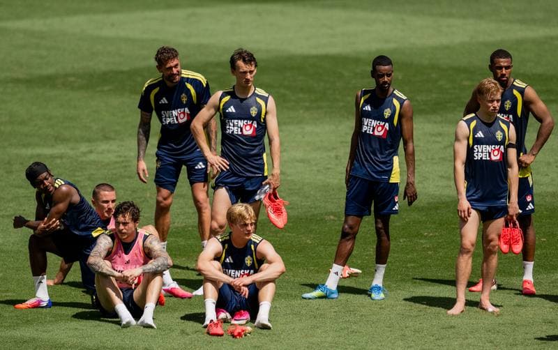 Football. World Cup 2026. Sweden. Training. 09.06.2026