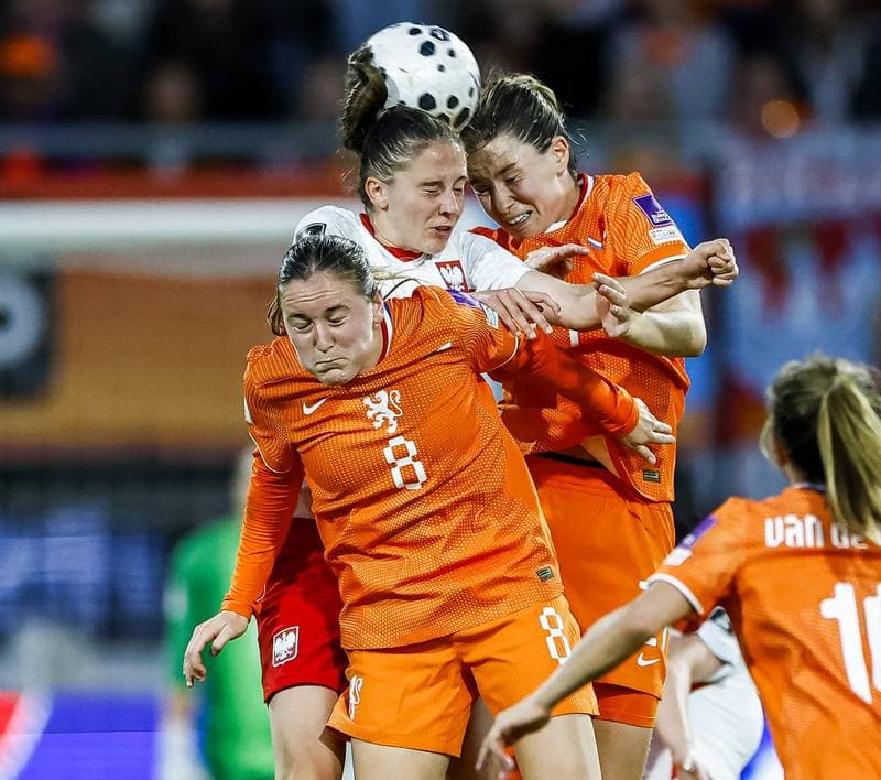 Football. Women's World Cup Qualifiers. Netherlands - Poland. 09.06.2026