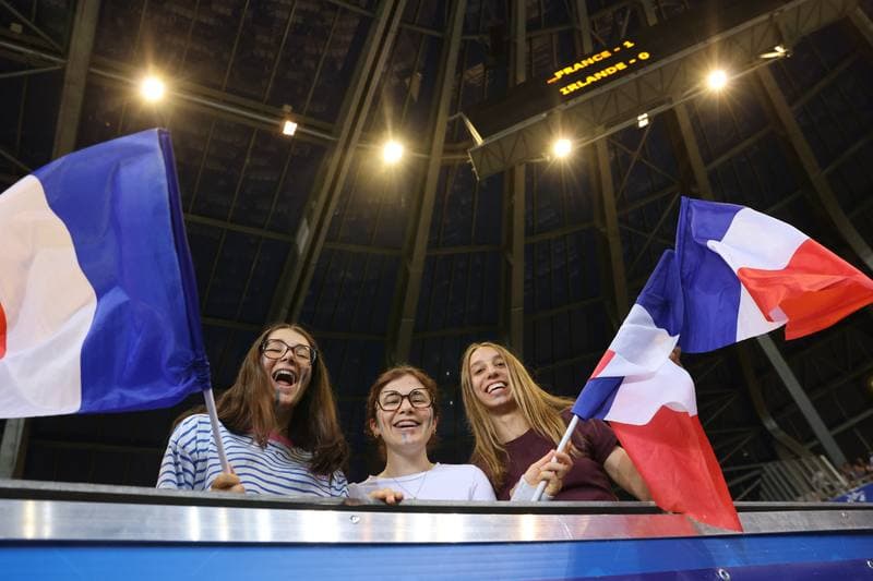 Football. Women's World Cup Qualifiers. France - Ireland. 09.06.2026