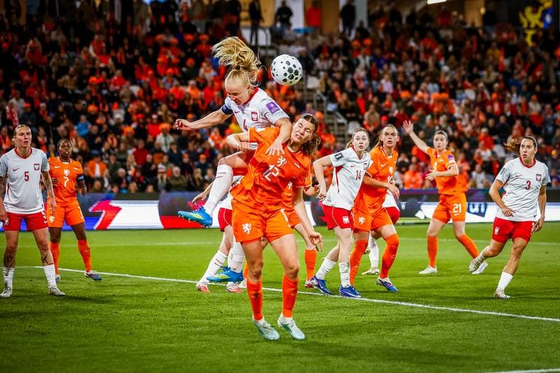 Football. Women's World Cup Qualifiers. Netherlands - Poland. 09.06.2026