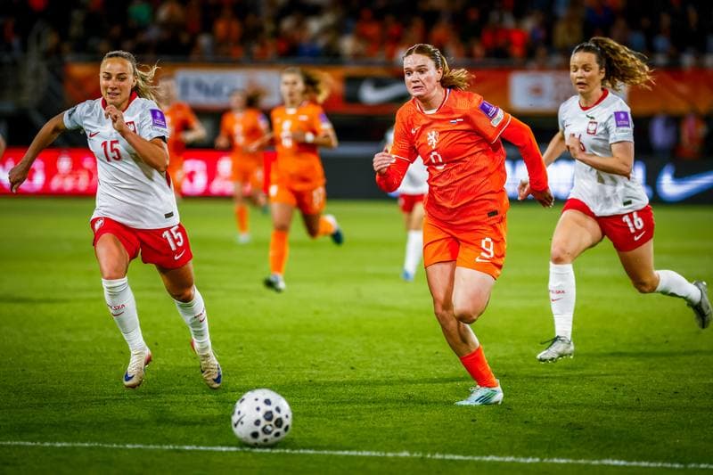 Football. Women's World Cup Qualifiers. Netherlands - Poland. 09.06.2026