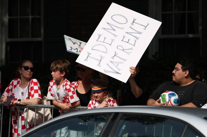 Football. World Cup 2026. Croatia. Team arrival to USA. 09.06.2026