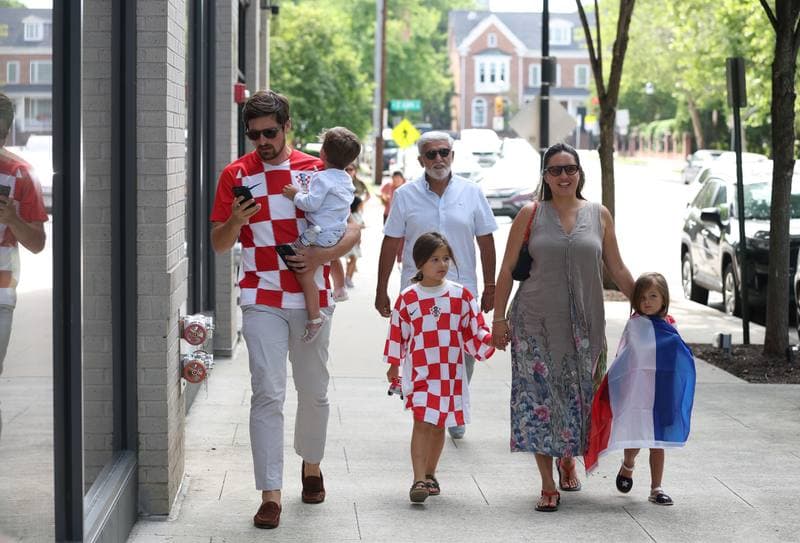 Football. World Cup 2026. Croatia. Team arrival to USA. 09.06.2026