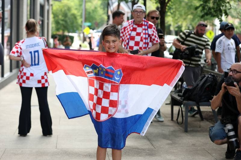 Football. World Cup 2026. Croatia. Team arrival to USA. 09.06.2026