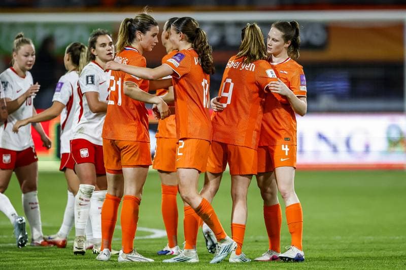 Football. Women's World Cup Qualifiers. Netherlands - Poland. 09.06.2026