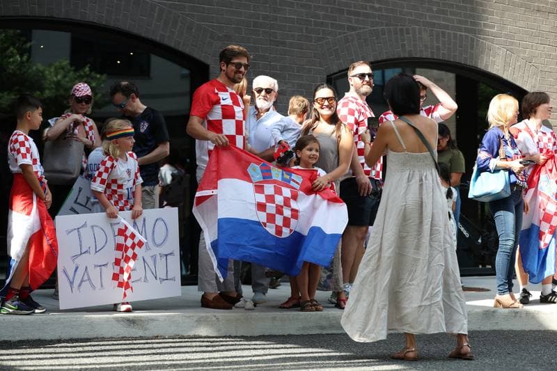 Football. World Cup 2026. Croatia. Team arrival to USA. 09.06.2026